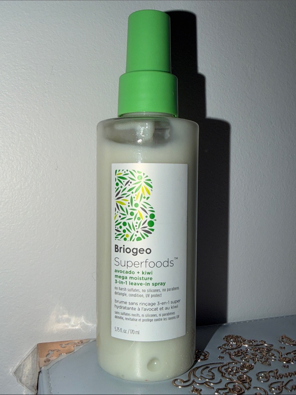 Briogeo Superfoods Avocado + Kiwi Mega Moisture 3-in-1 Leave-In Spray